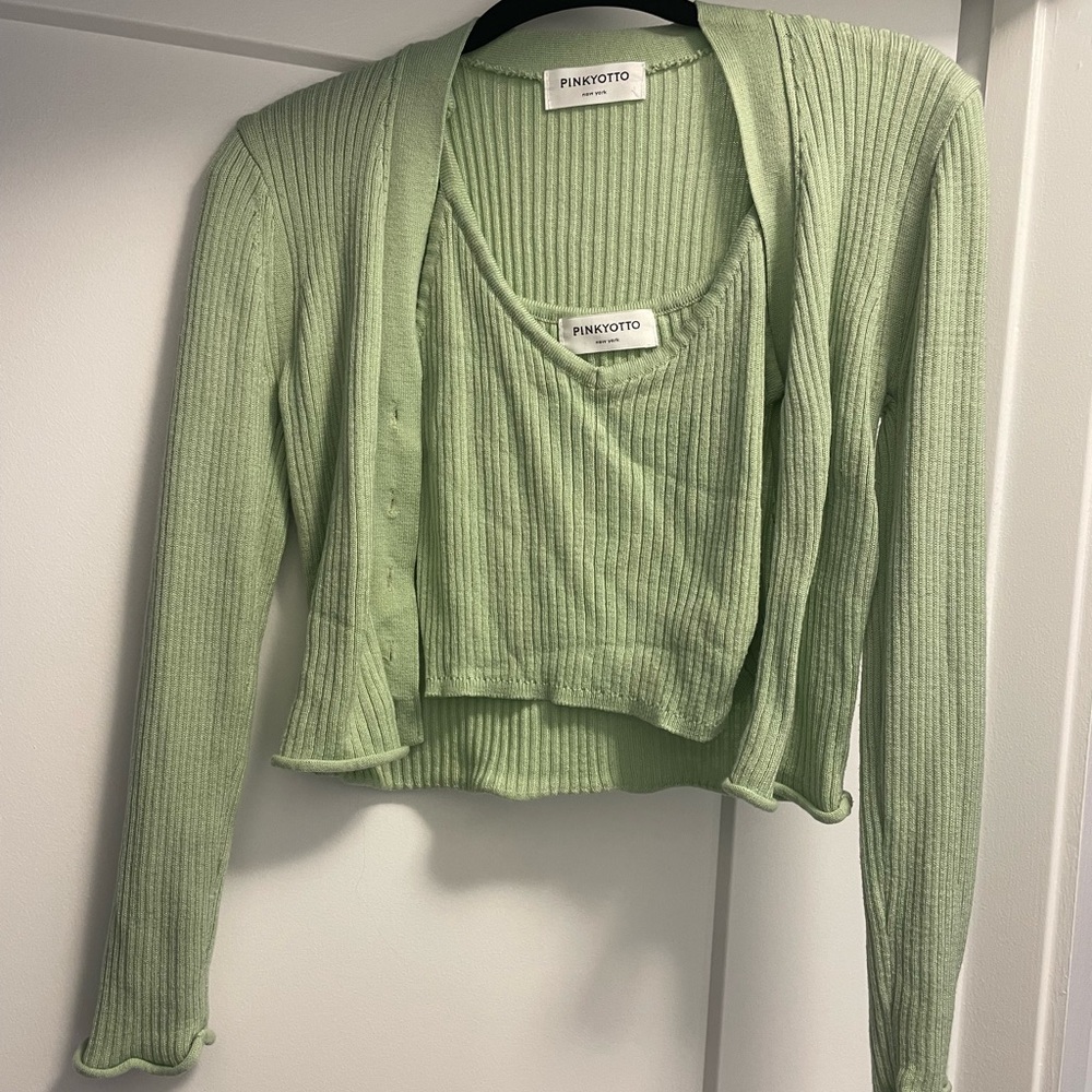 Sweater And Tank Matching Set - image 1